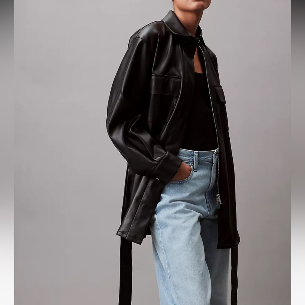 Stylish Black Leather Jacket